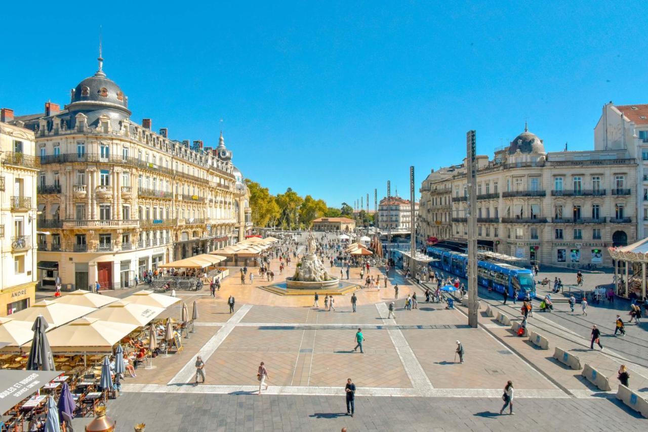 Appartement Montpellier Comédie Gare St Roch Extérieur photo